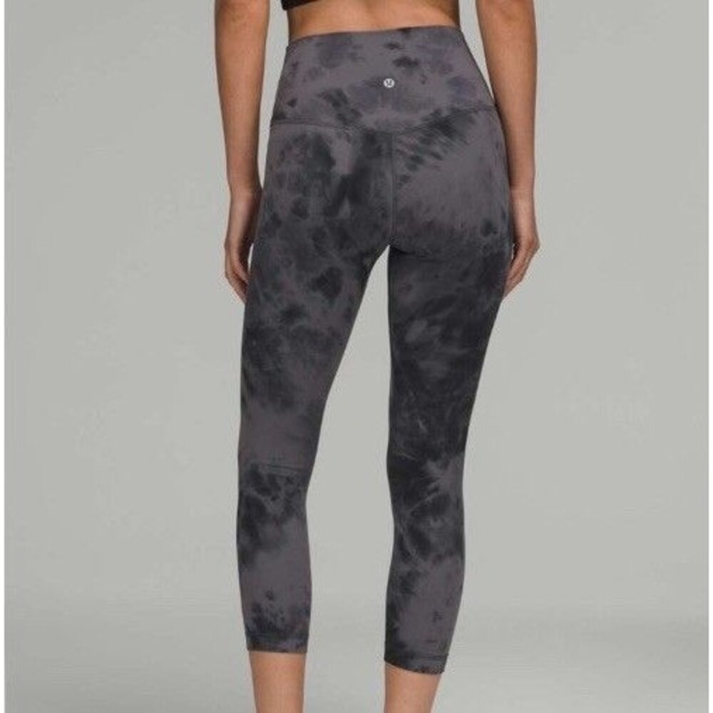 Lululemon Size 10 Align HR Tight 25” Diamond Dye Gray